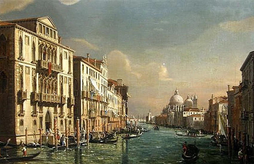 Canal Grande e la basilica di Santa Maria
